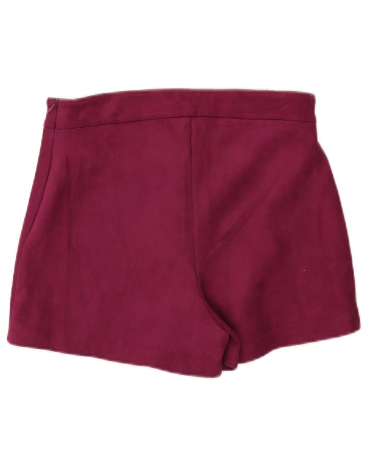 Pantaloncini casual da donna Zara piccoli W26 poliestere rosa