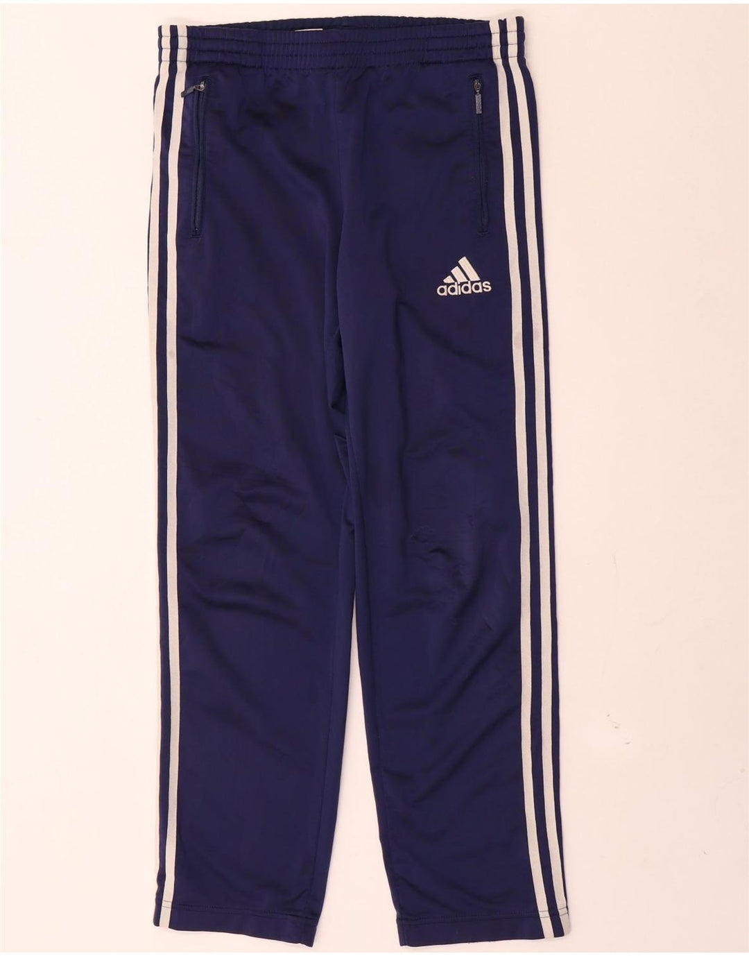 Pantaloni della tuta da ragazzo Adidas 11-12 anni blu navy