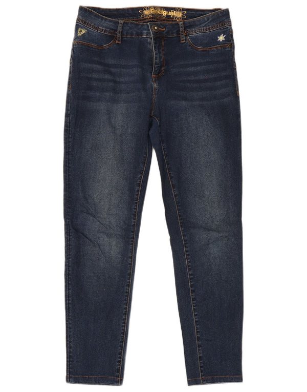 Jeans skinny da donna Desigual W28 L26 cotone blu