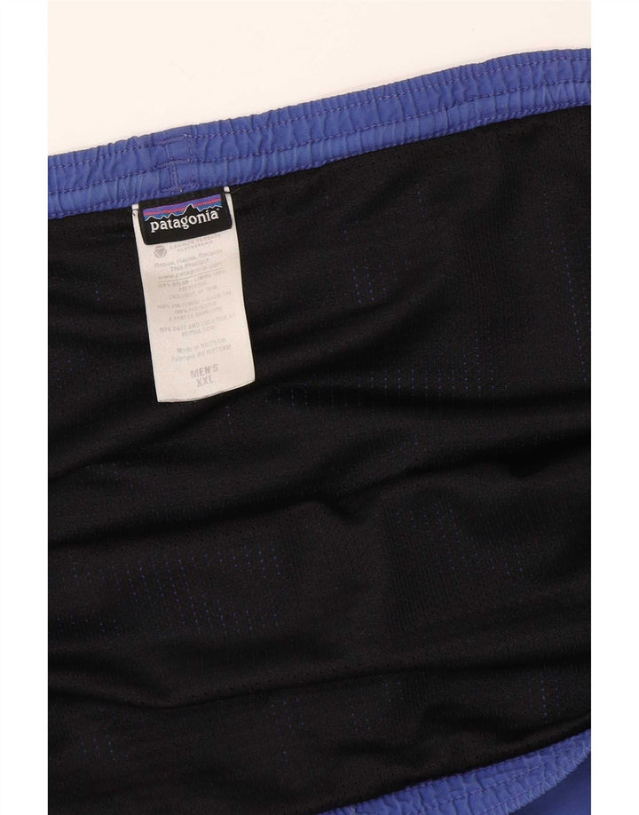Pantaloncini da bagno da uomo Patagonia 2XL nylon blu