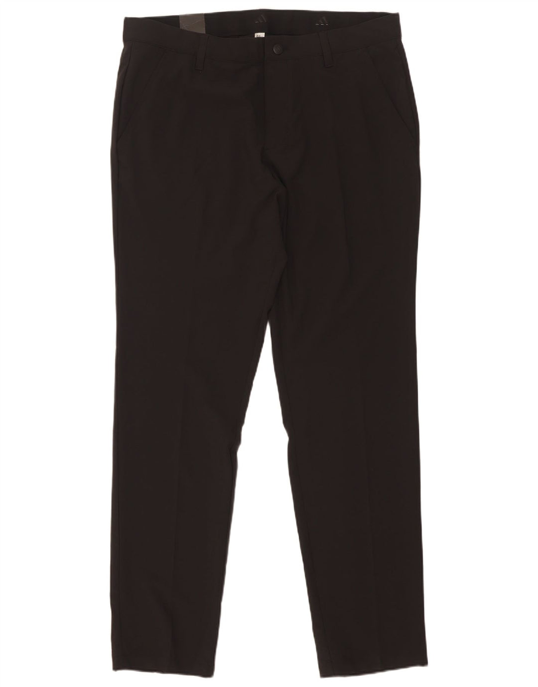 Pantaloni chino affusolati vestibilità regolare da donna Adidas W34 L32 poliestere nero