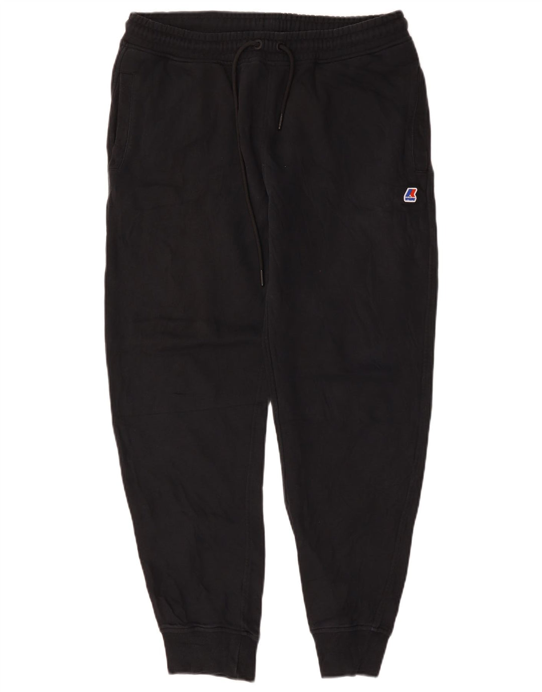 Pantaloni da tuta da uomo K-Way Joggers XL in cotone nero