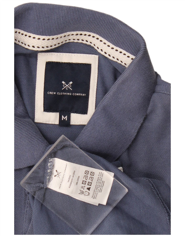 Crew Clothing Polo da uomo in cotone medio blu navy
