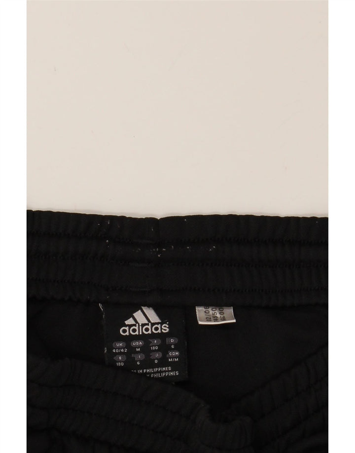 ADIDAS Mens Tracksuit Trousers UK 40/42 Medium  Black Polyester Vintage Adidas and Second-Hand Adidas from Messina Hembry 