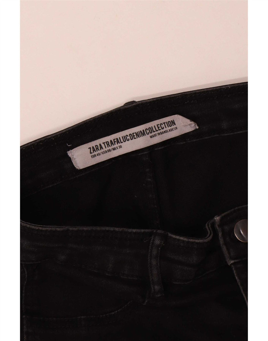 Jeans skinny da donna Zara EU 40 medi W30 L27 neri