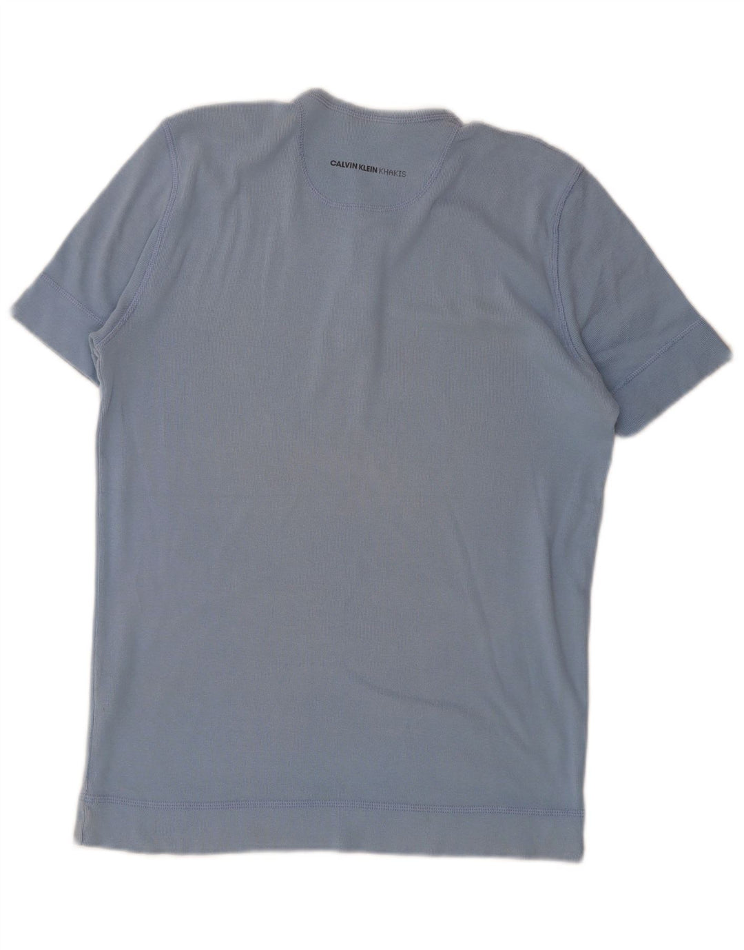 Maglietta da uomo Calvin Klein Top Large in cotone blu