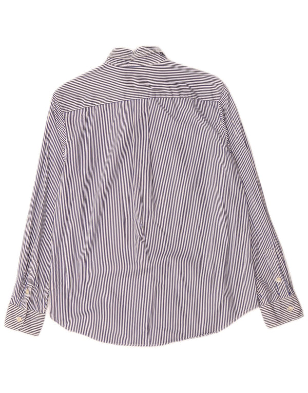 Camicia Ralph Lauren per ragazzi 14-15 anni, cotone gessato blu grande