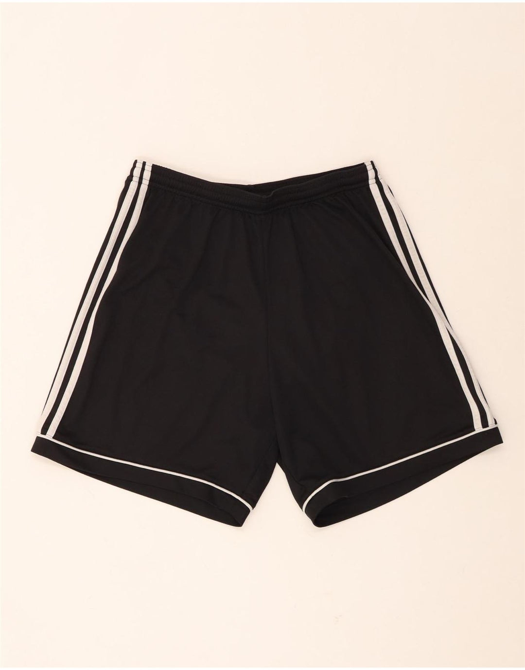 Pantaloncini sportivi Adidas Climalite da uomo grandi in poliestere nero