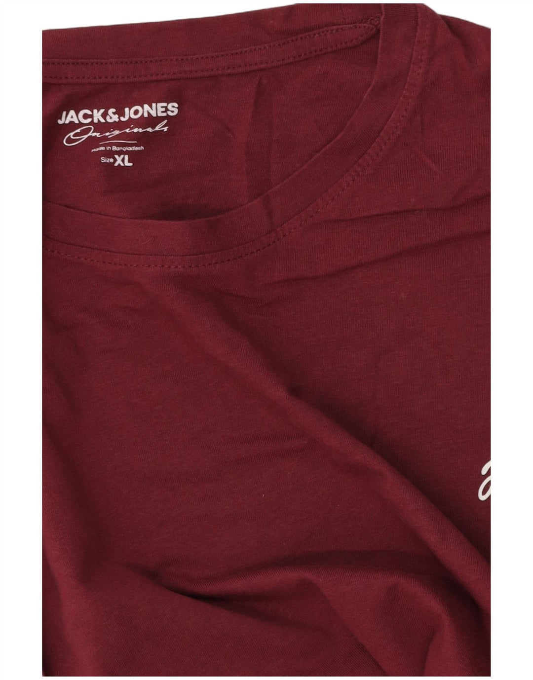Maglietta da uomo Jack & Jones Top XL Bordeaux