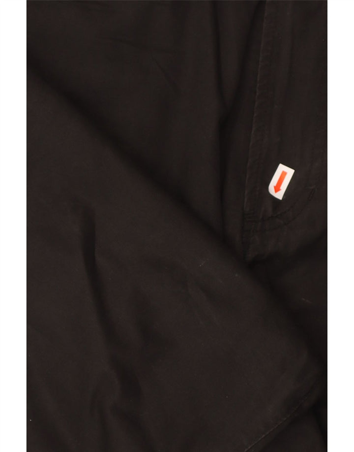 TED BAKER Mens Straight Casual Trousers W32 L30  Black Cotton