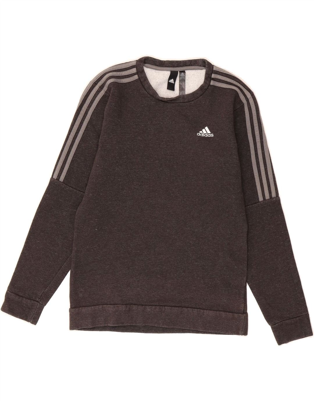 ADIDAS Mens Sweatshirt Jumper XS Grey Cotton Vintage Adidas and Second-Hand Adidas from Messina Hembry 