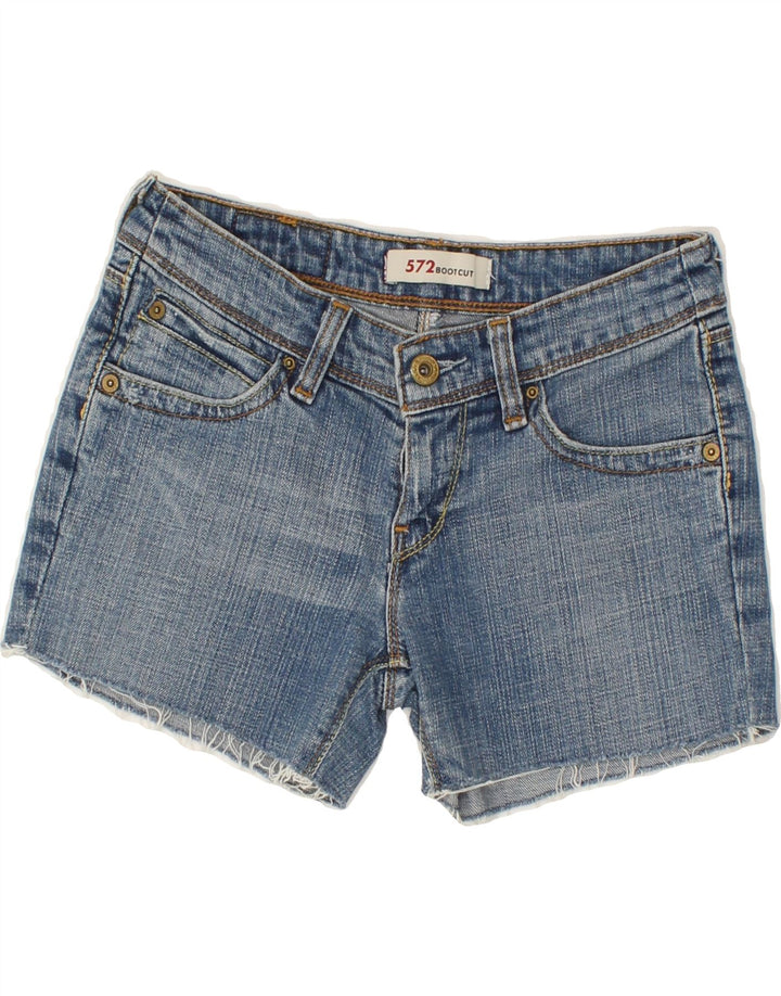LEVI'S Womens Denim Shorts W37 XL Blue Cotton Vintage Levi's and Second-Hand Levi's from Messina Hembry 