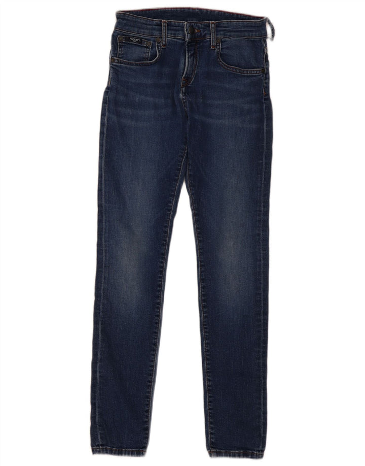 Jeans slim da donna Hackett W26 L29 blu classico