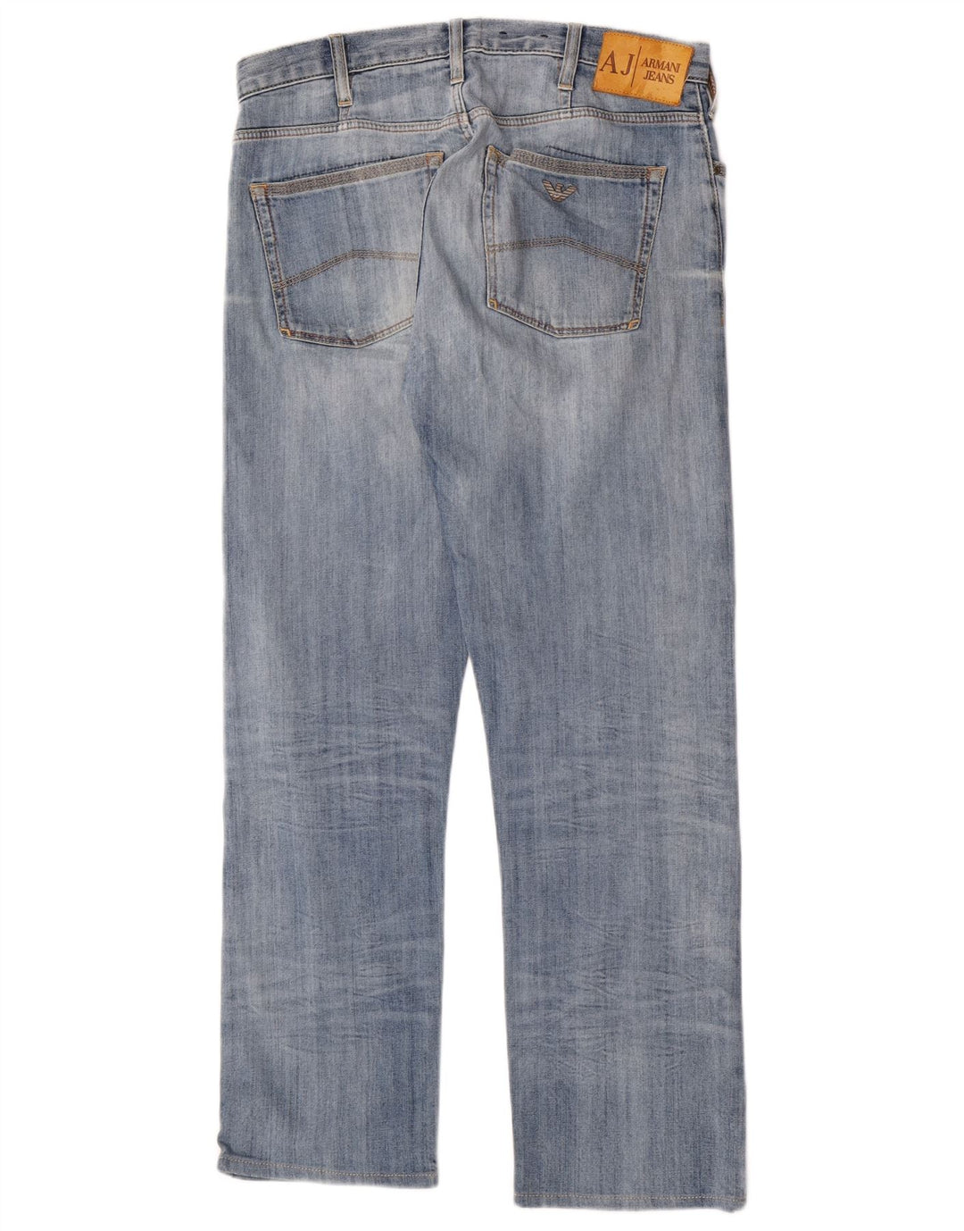 Jeans dritti da uomo Armani W32 L28 cotone blu