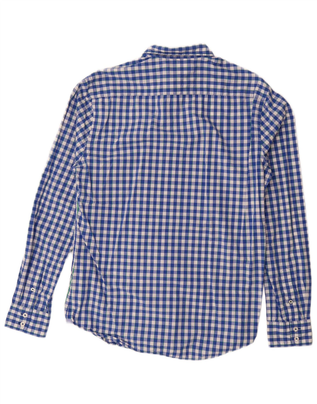 BODEN Camicia slim fit da uomo in cotone a quadretti blu medio