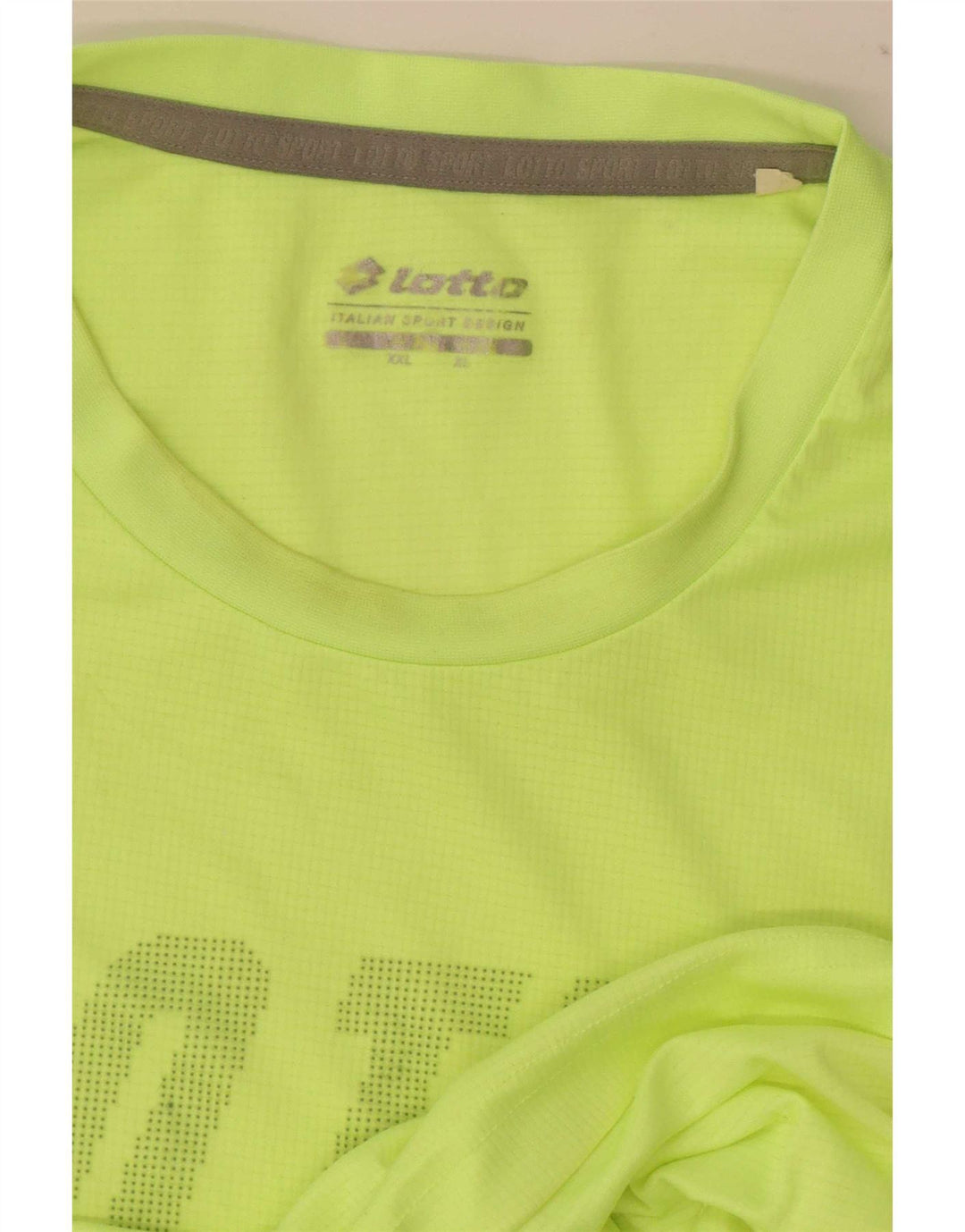 T-shirt grafica da uomo Lotto Top XL Verde