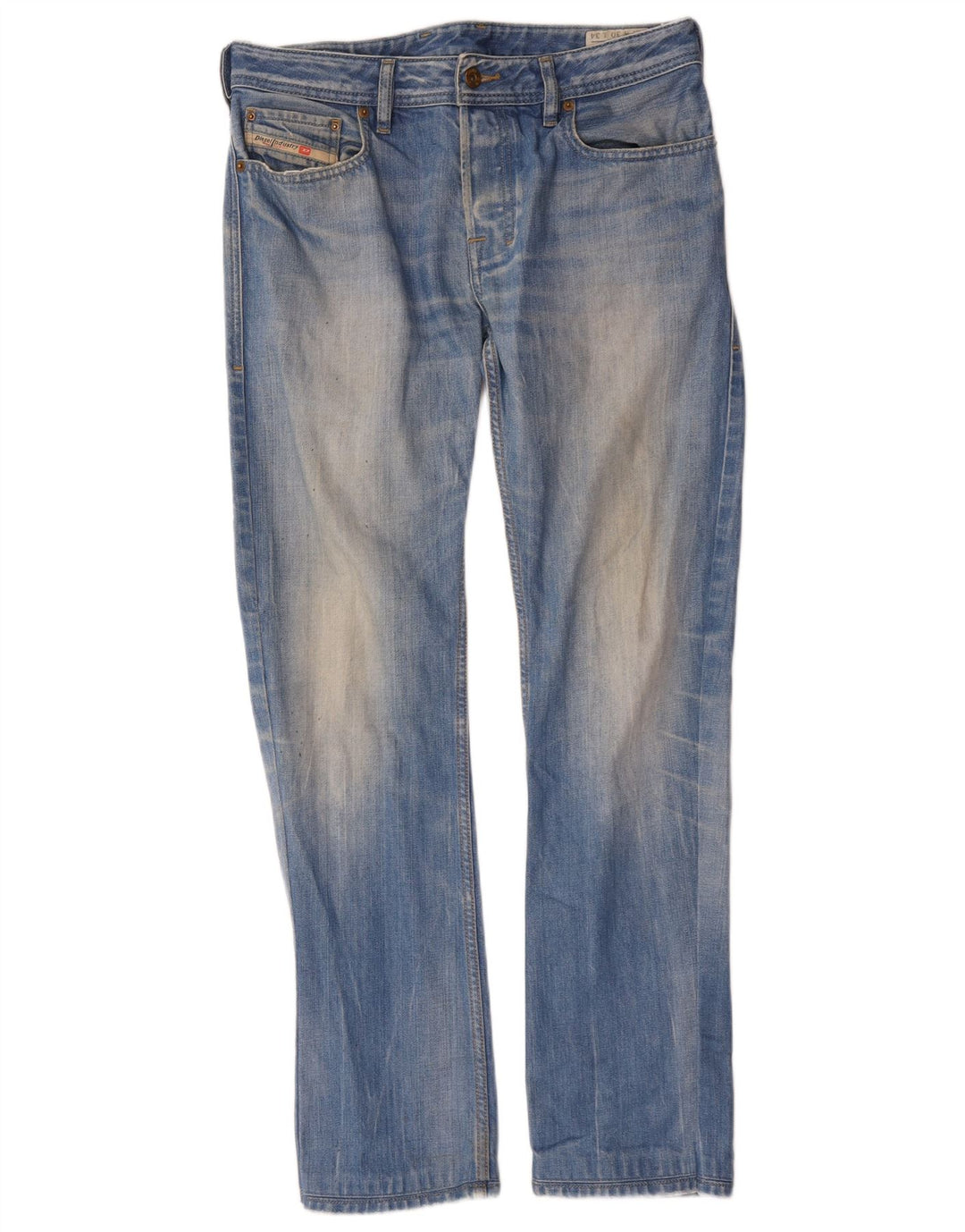 Diesel Jeans Zatiny Regular Bootcut da Uomo W30 L30 Cotone Blu