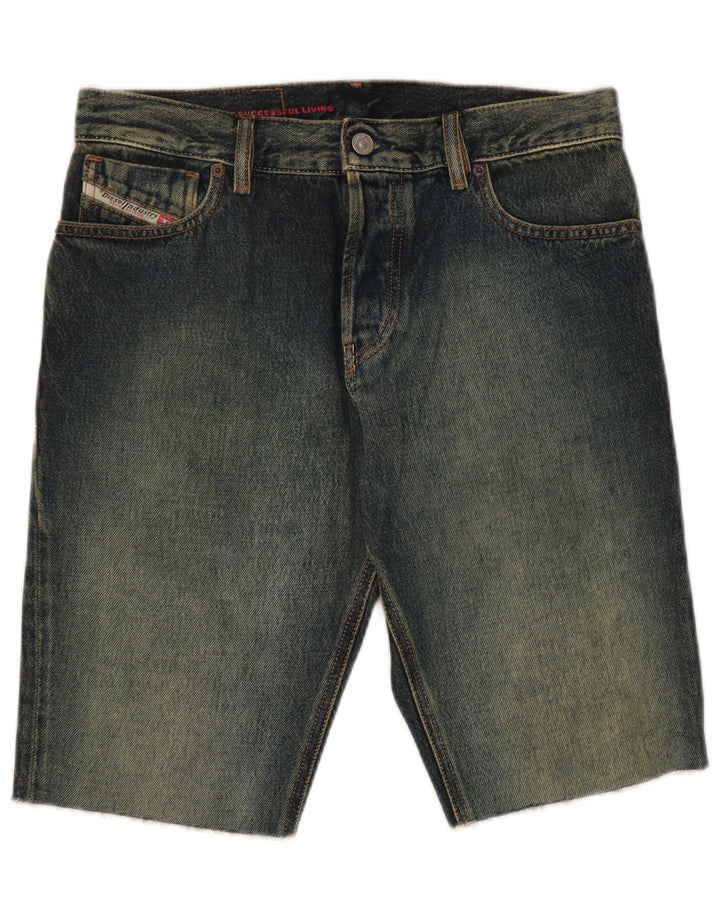 Pantaloncini di jeans da uomo Diesel W30 Blu medio