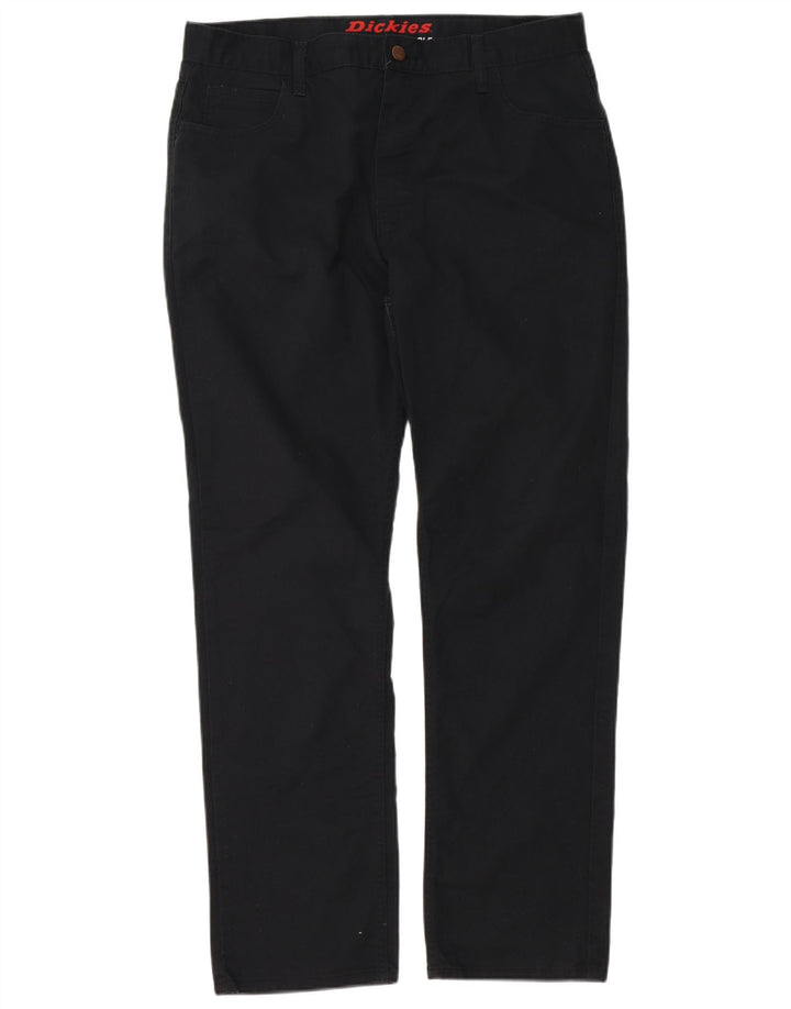 Pantaloni casual dritti da uomo Dickies W36 L32 poliestere nero