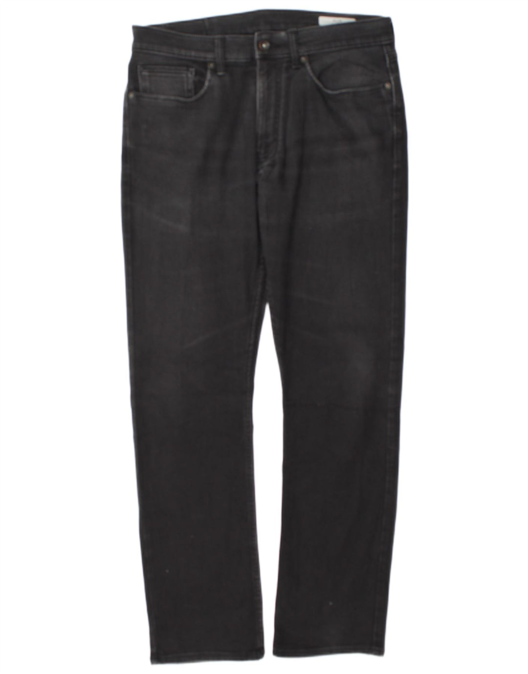 Jeans slim da uomo Marks & Spencer W32 L31 cotone nero