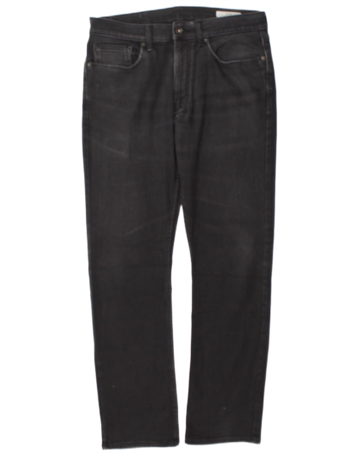 Jeans slim da uomo Marks & Spencer W32 L31 cotone nero