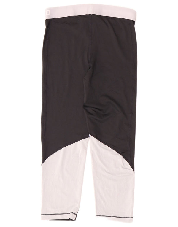 Leggings Nike Dri Fit da donna UK 14 medio nero poliestere sportivo