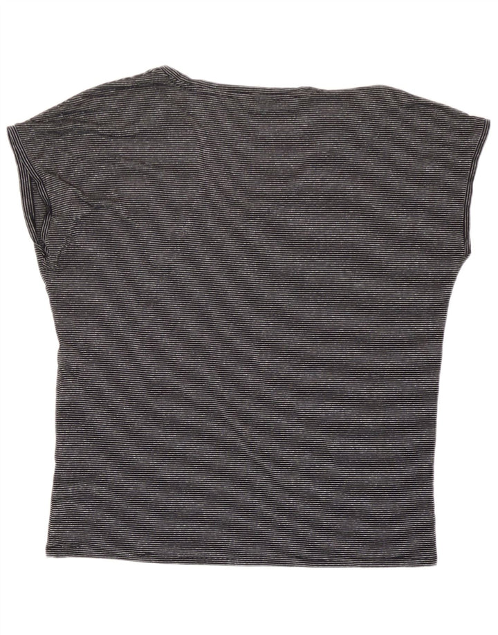 T-shirt oversize da donna Marks & Spencer Top UK 10 piccola a righe nere