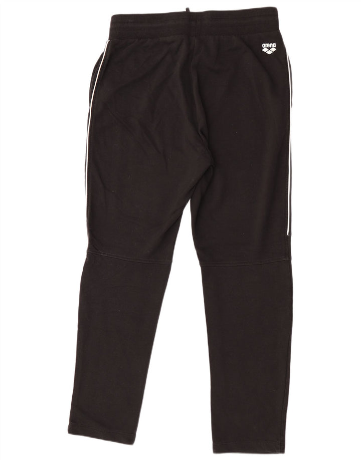 Pantaloni da tuta da uomo Arena grandi in cotone nero