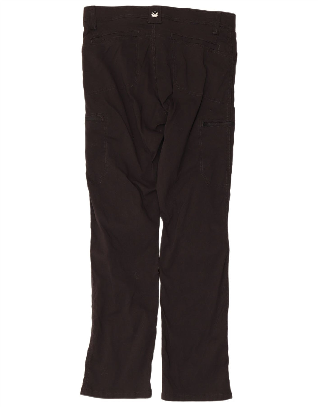 Pantaloni cargo dritti da uomo Wrangler W34 L32 nylon nero