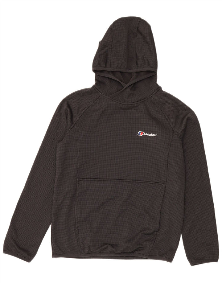 Maglione con cappuccio per ragazzi Berghaus 11-12 anni in poliestere grigio