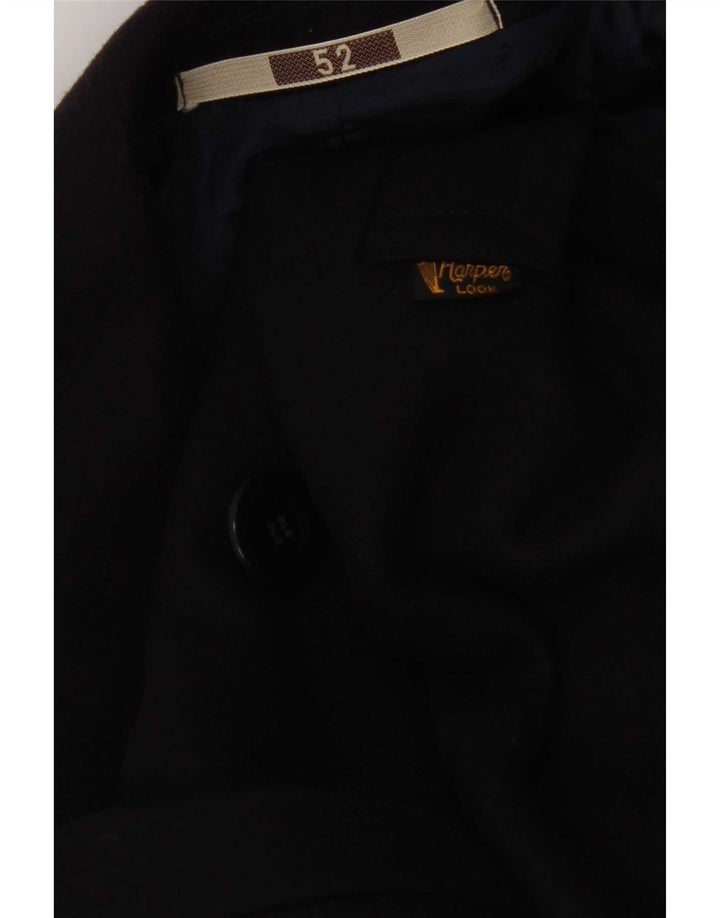 Caban vintage da uomo IT 52 XL in viscosa blu navy