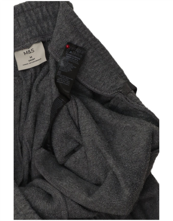 Pantaloni da tuta in pile da donna Marks & Spencer UK 12 Grigio medio