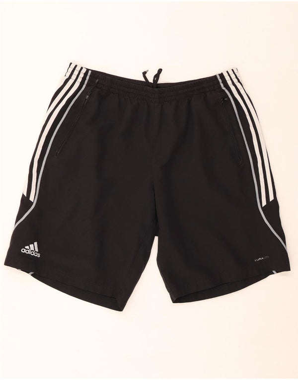 Pantaloncini sportivi ADIDAS Climalite da uomo 3XL poliestere nero