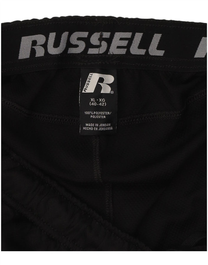 Pantaloncini sportivi da uomo RUSSELL ATHLETIC XL poliestere nero