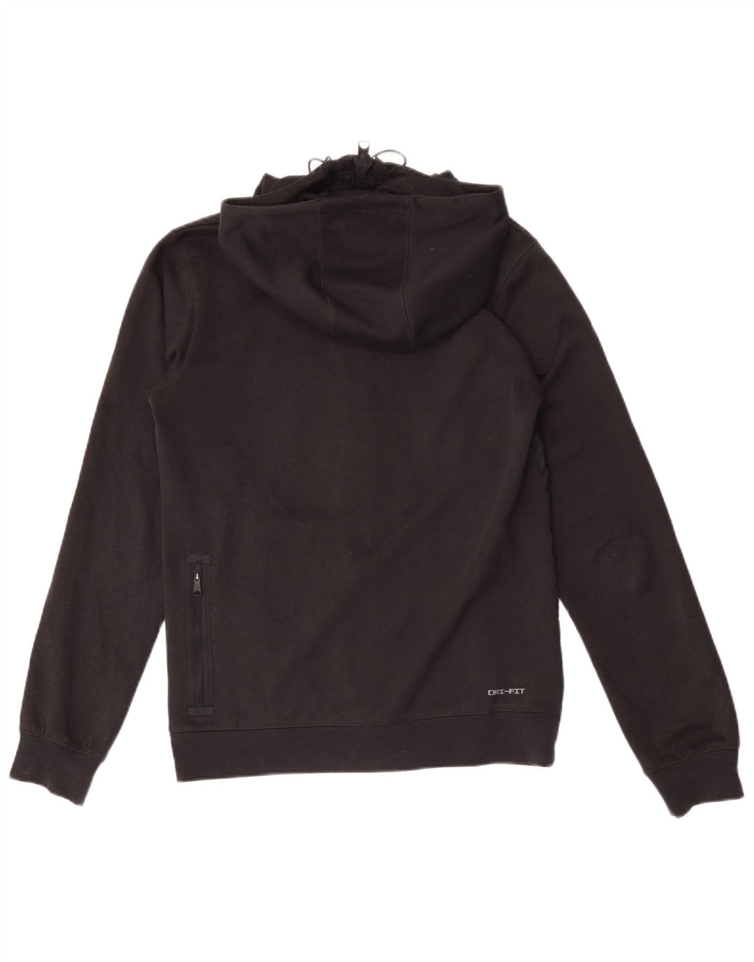 Felpa con cappuccio e zip Jordan da uomo XS in poliestere nero