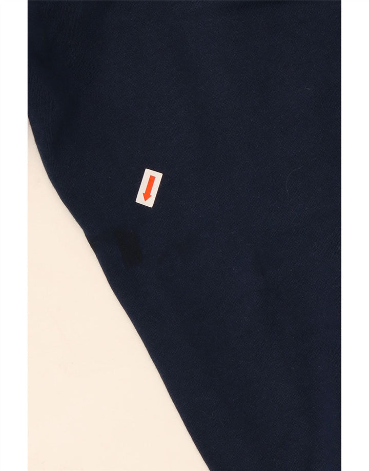 Pantaloni da tuta da uomo ADIDAS Joggers UK 42/44 Large Blu Navy Cotone