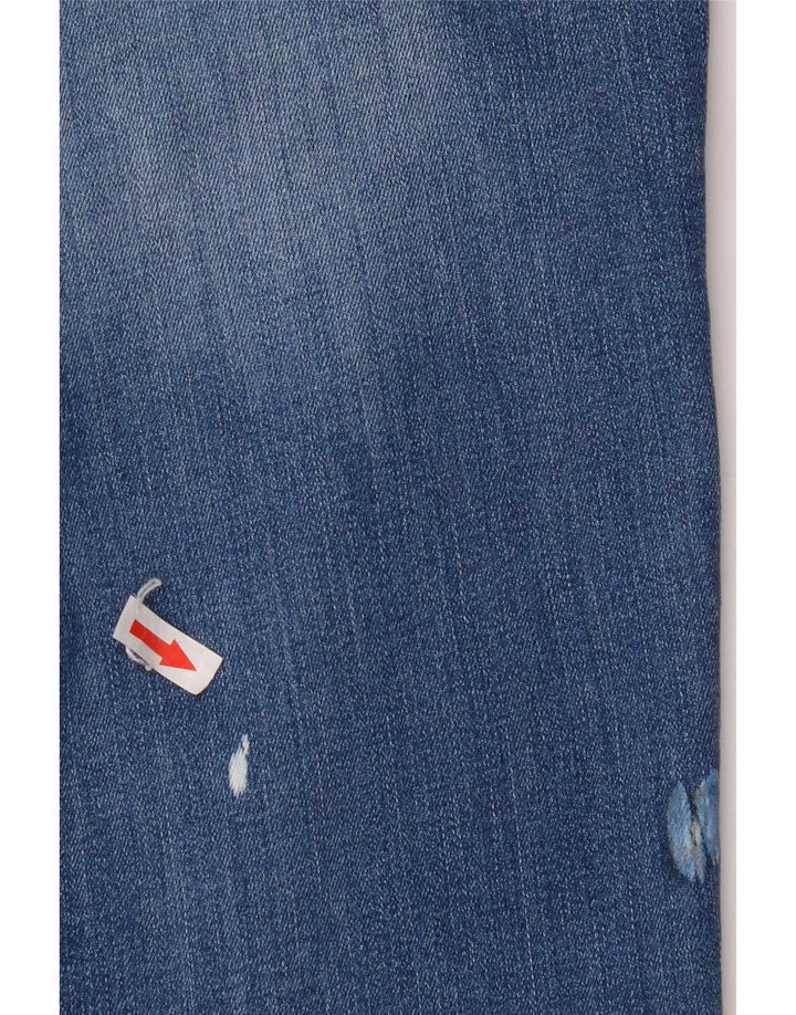 Jeans dritti Marion da donna Lee W30 L31 cotone blu