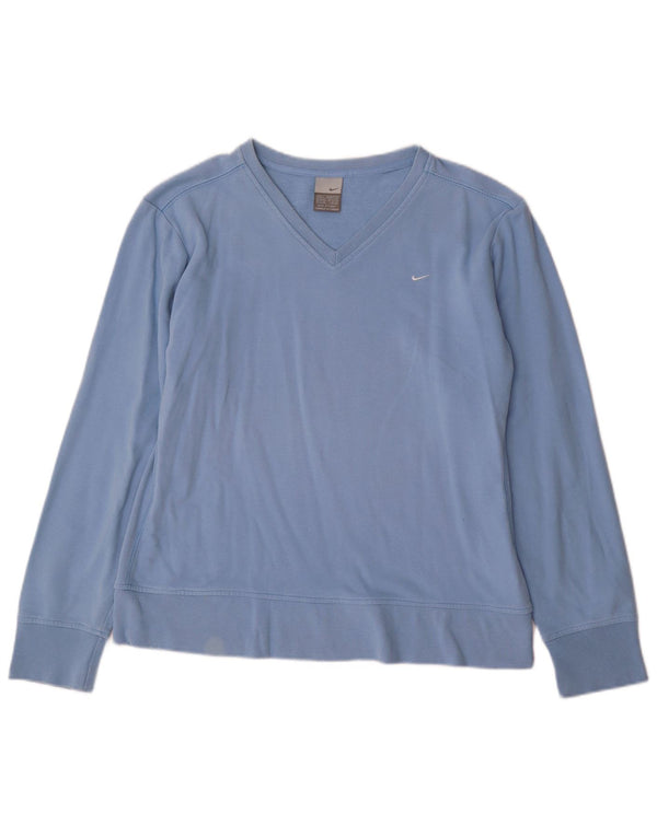 Felpa da donna Nike Jumper UK 14/16 grande blu