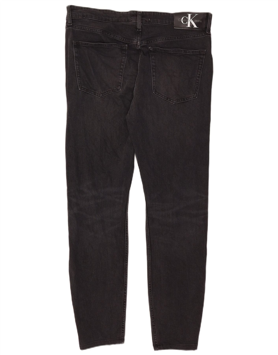 Jeans slim da uomo Calvin Klein W33 L32 cotone nero