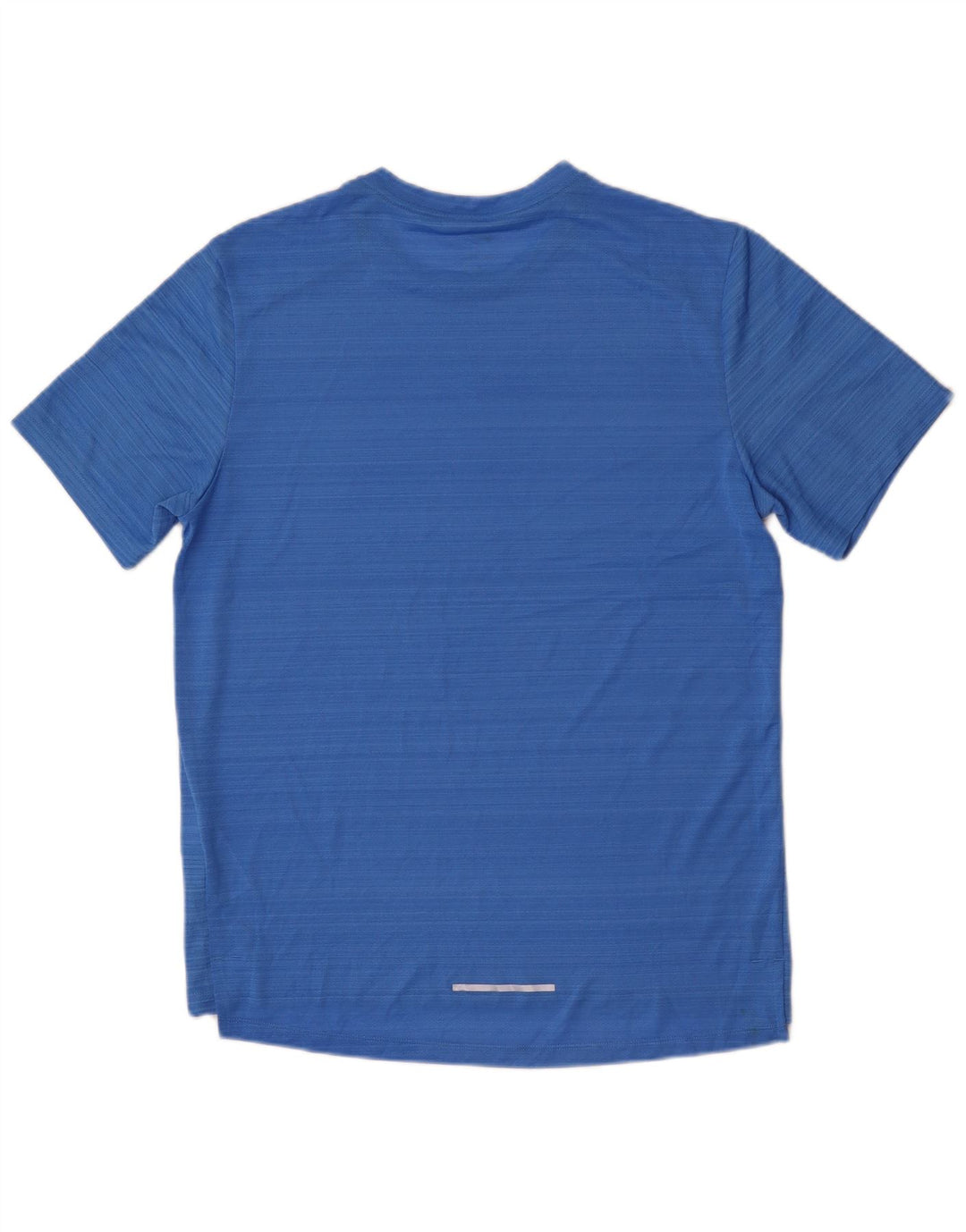 T-shirt Nike Dri Fit da uomo in poliestere a righe blu medio
