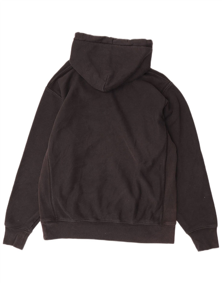 Felpa con cappuccio Champion Reverse Weave da uomo, grande, in cotone nero