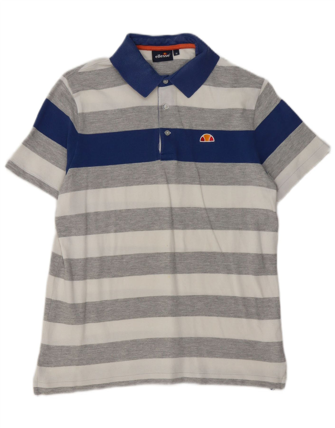 Polo da rugby da uomo ELLESSE grigio medio a righe