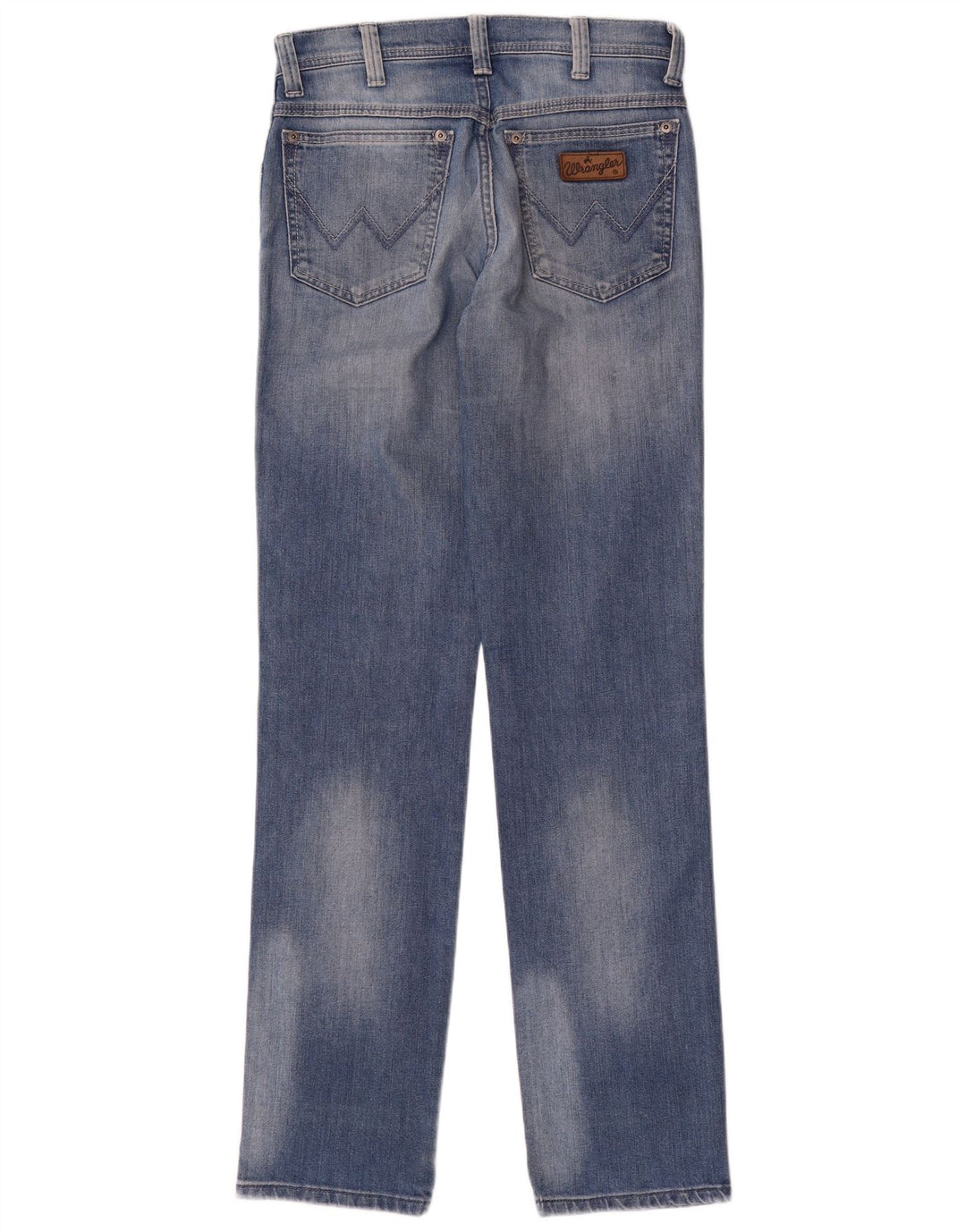 Jeans dritti elasticizzati Texas da donna WRANGLER W31 L34 cotone blu