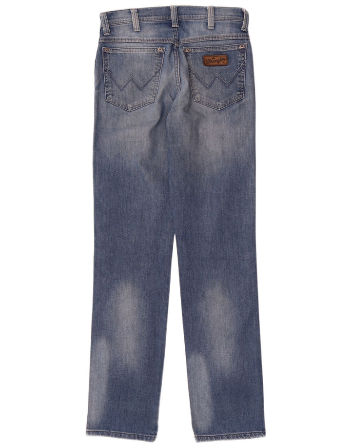 Jeans dritti elasticizzati Texas da donna WRANGLER W31 L34 cotone blu