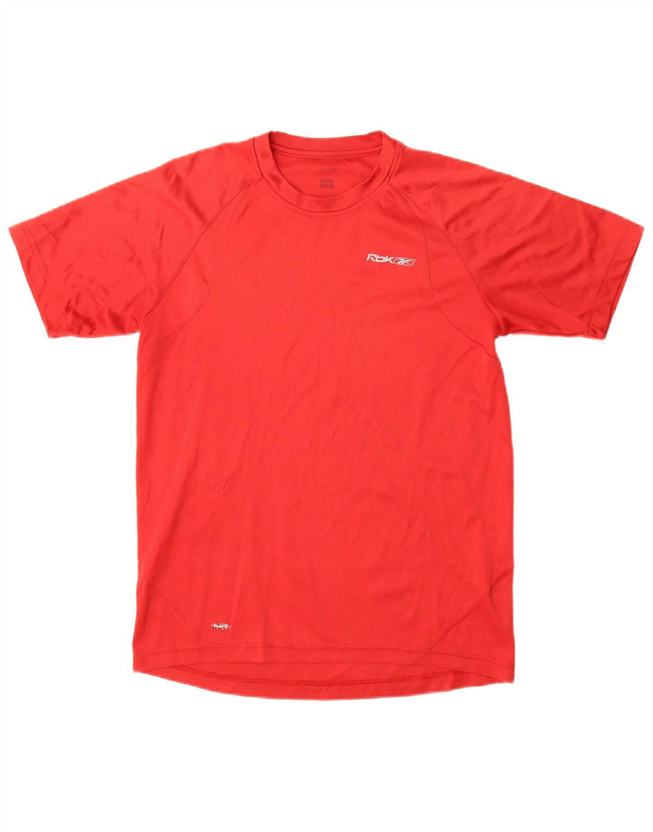 T-shirt da uomo REEBOK Top Small rossa in poliestere
