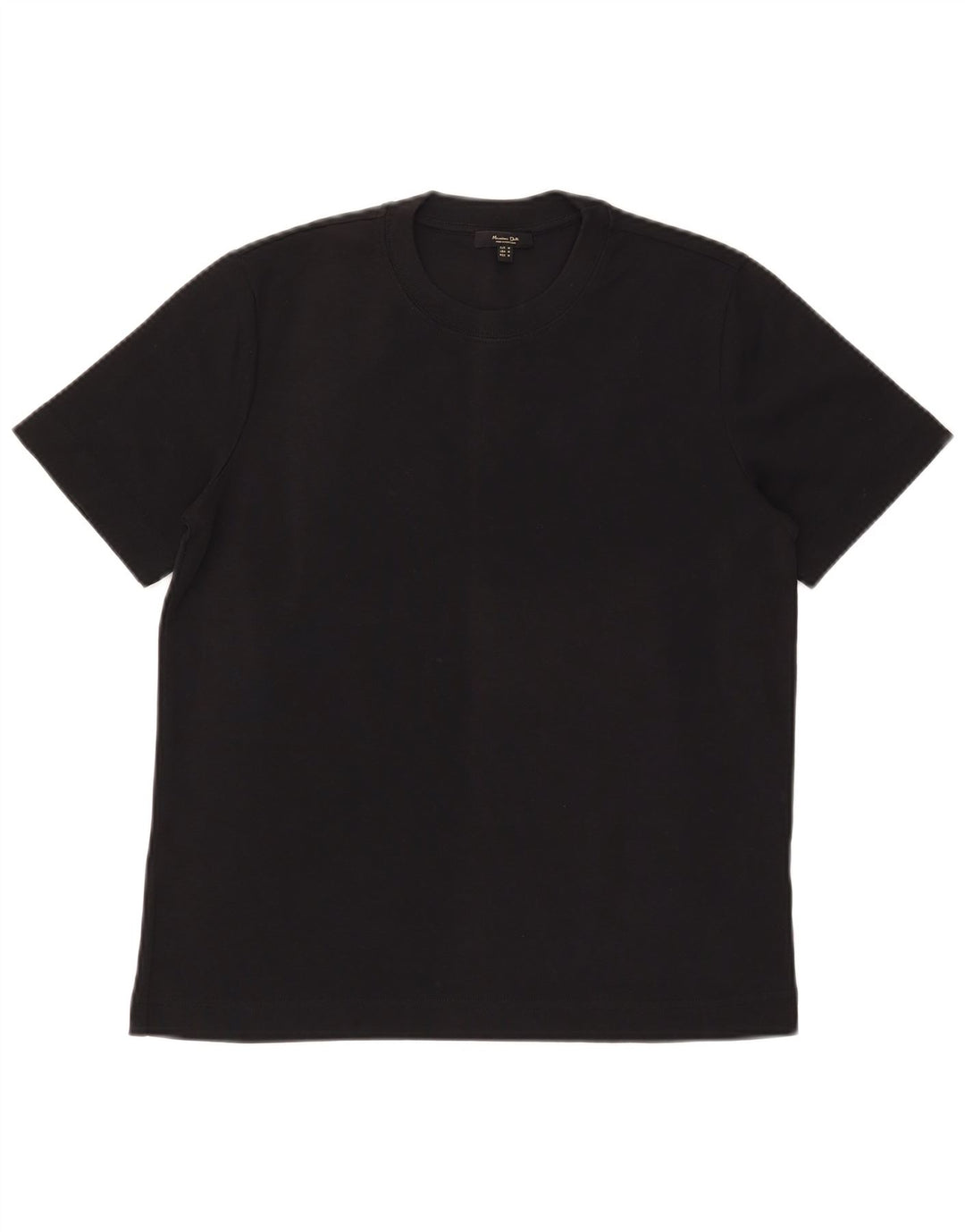 T-shirt da uomo MASSIMO DUTTI media nera