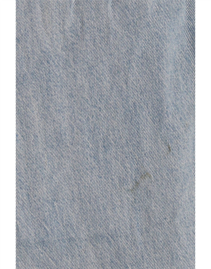 Jeans dritti a gabbia toracica da donna LEVI'S W31 L29 cotone blu