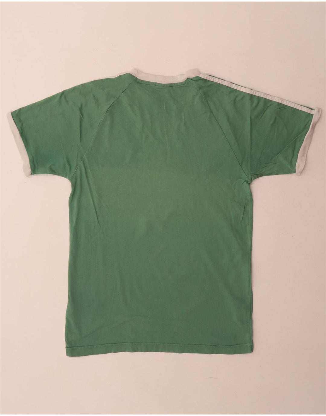 Maglietta Adidas da uomo Top Small in cotone verde