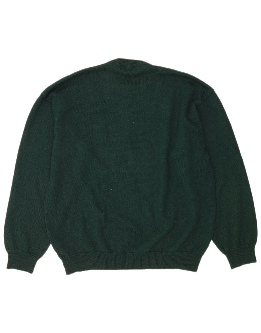 Maglione maglione girocollo da uomo Barisal 2XL lana a righe verdi