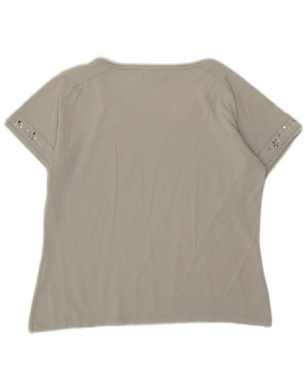 Maglietta Champion da donna Easy Fit, taglia UK 14, verde medio